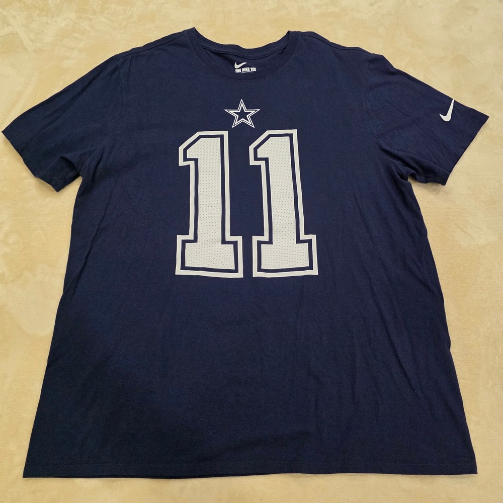 Nike Dallas Cowboys Micah Parsons #11 Shirt Mens XL Navy Blue Athletic Cut Tee